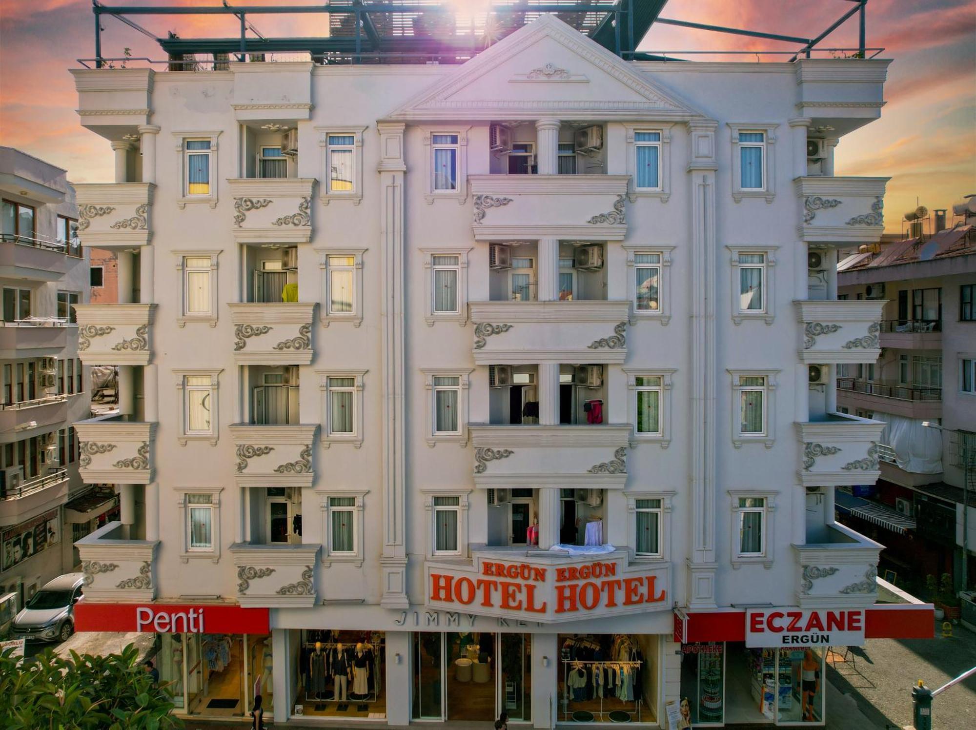Erguen Otel Alanya Exterior foto